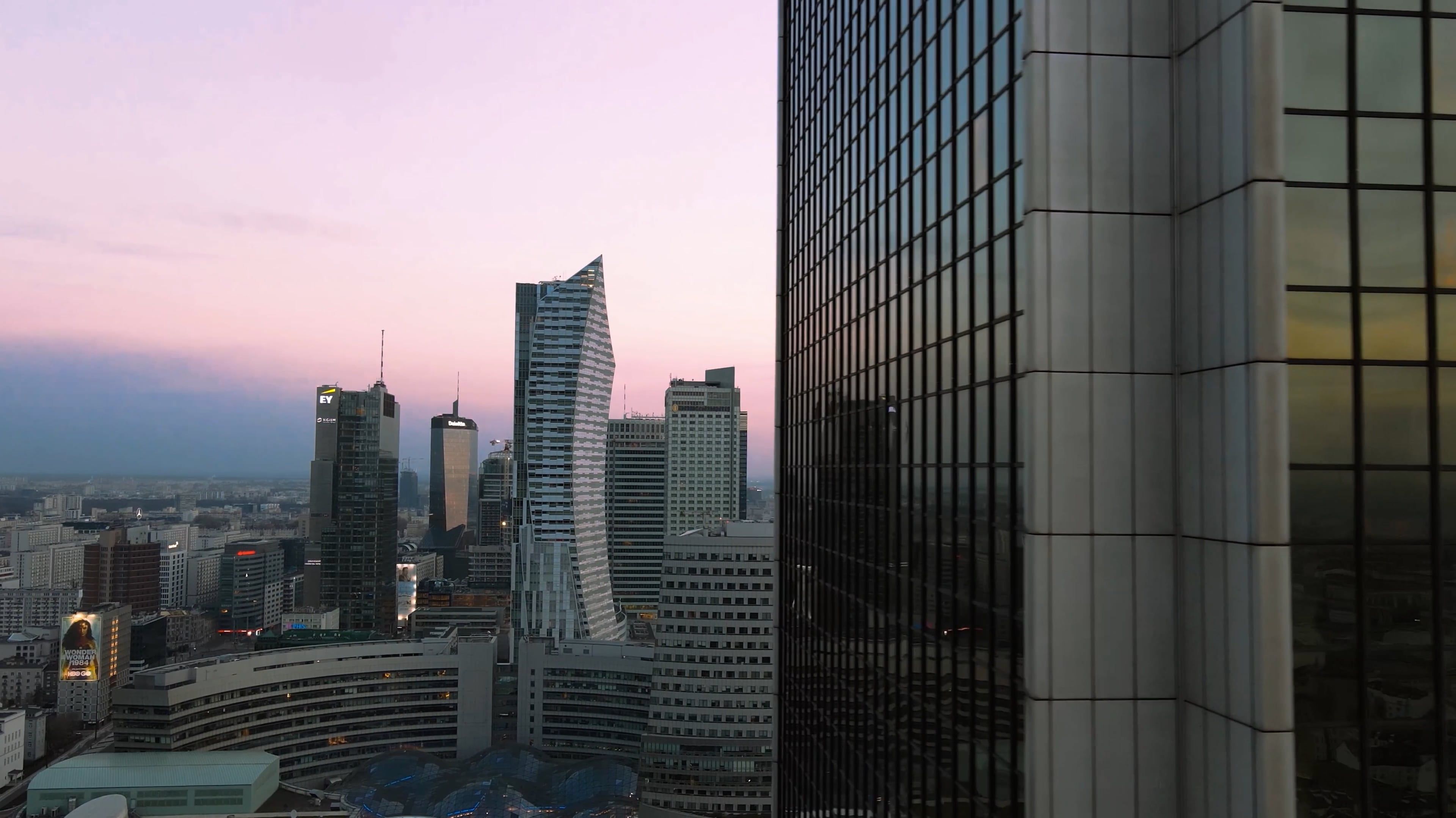 Aerial Footage of Beautiful Buildings in the City Free Stock Video ...