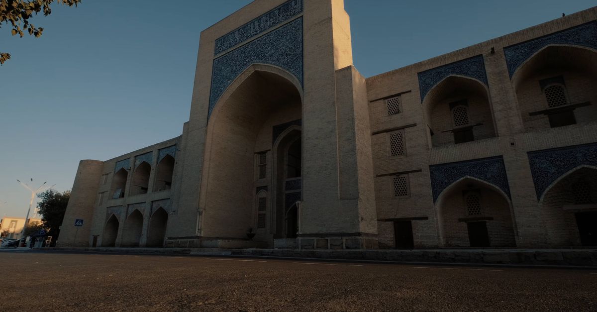 Abarbic Building Exterior View of Arabic Style Building Free Stock Video Footage ...
