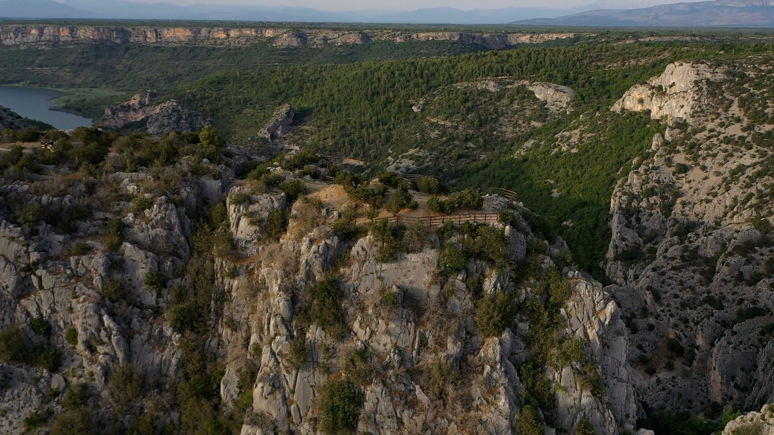 Drone Footage of Mountain with Steep Cliffs Free Stock Video Footage ...