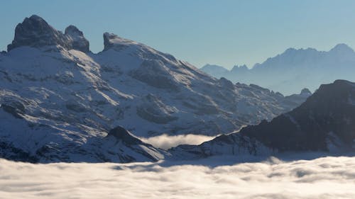 Mountain Top of the Alps in Switzerland