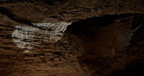 Landscape Inside of Cave