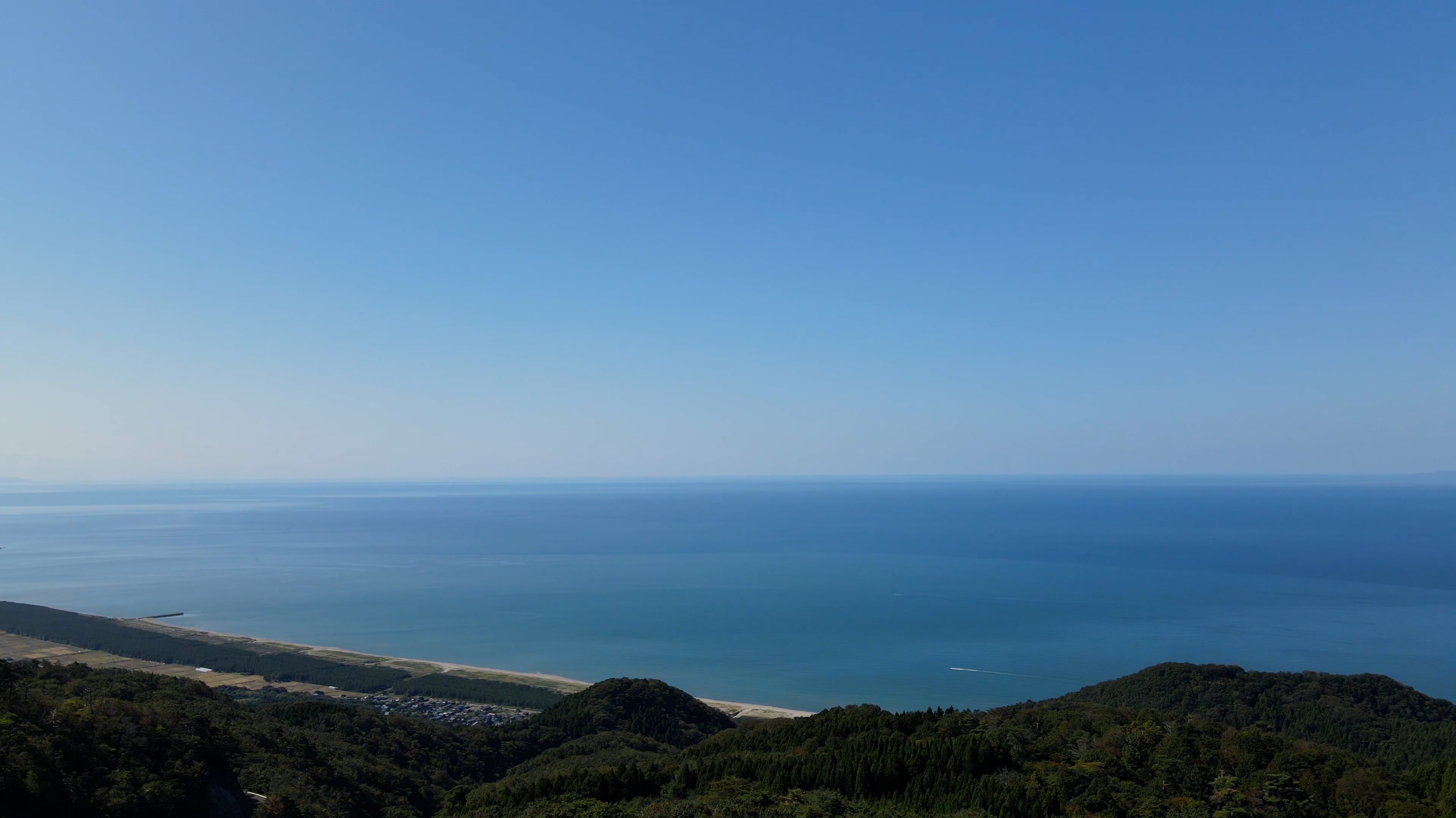 A Footage of the Beautiful Blue Sky and Blue Ocean Free Stock Video ...