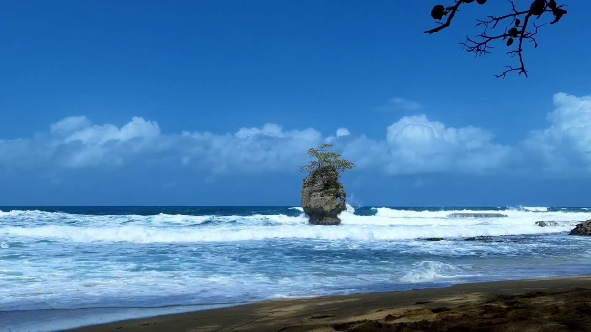 Time Lapse of Waves in Sea and Beach Free Stock Video Footage, Royalty ...
