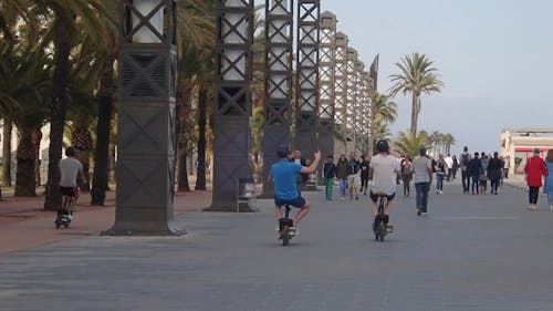 People At A Park