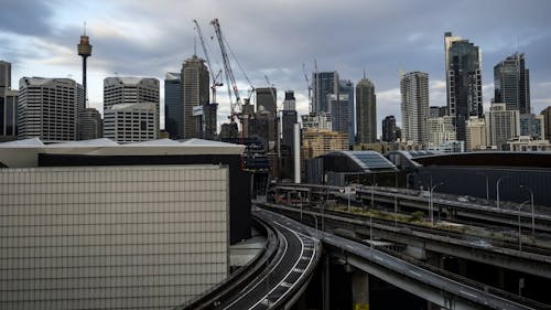 Time Lapse Video in a City in Australia