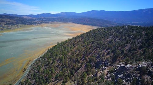 Drone Footage of a Dry Lake