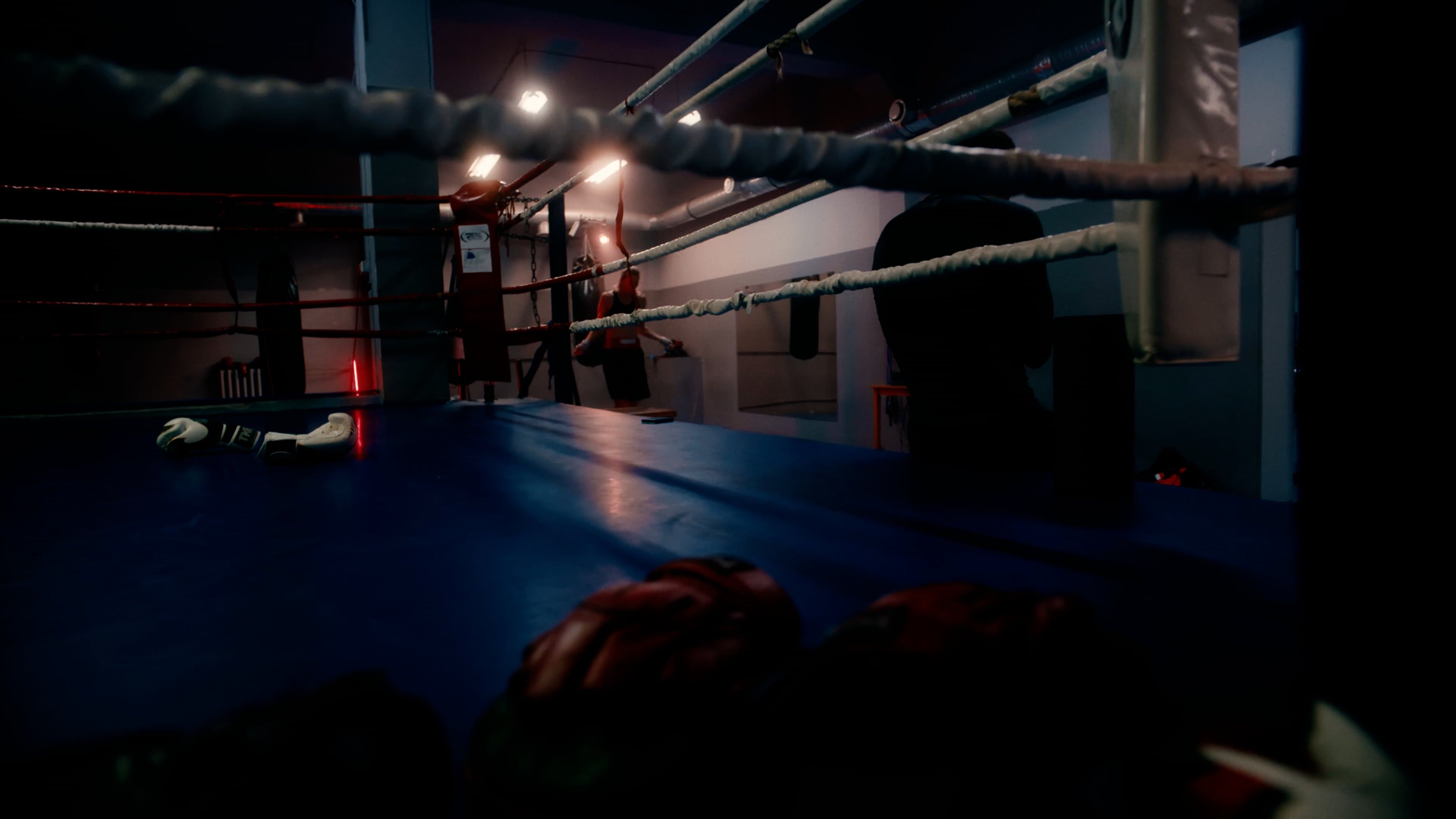 A Person Using Jumping Rope Inside the Gym Free Stock Video Footage ...