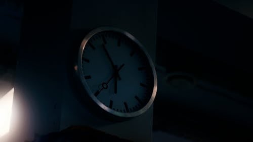 Video of a Wall Clock