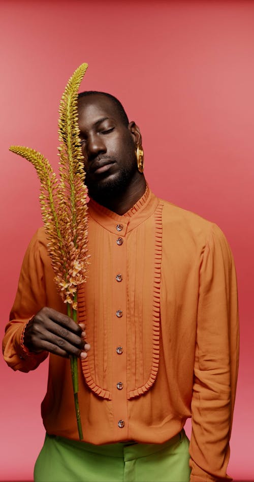 El hombre de la camisa naranja descargar sale