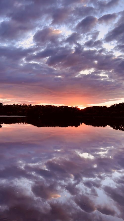 A Footage of Beautiful Moving Clouds in the Sky